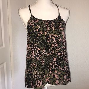 Blouse pink camouflage